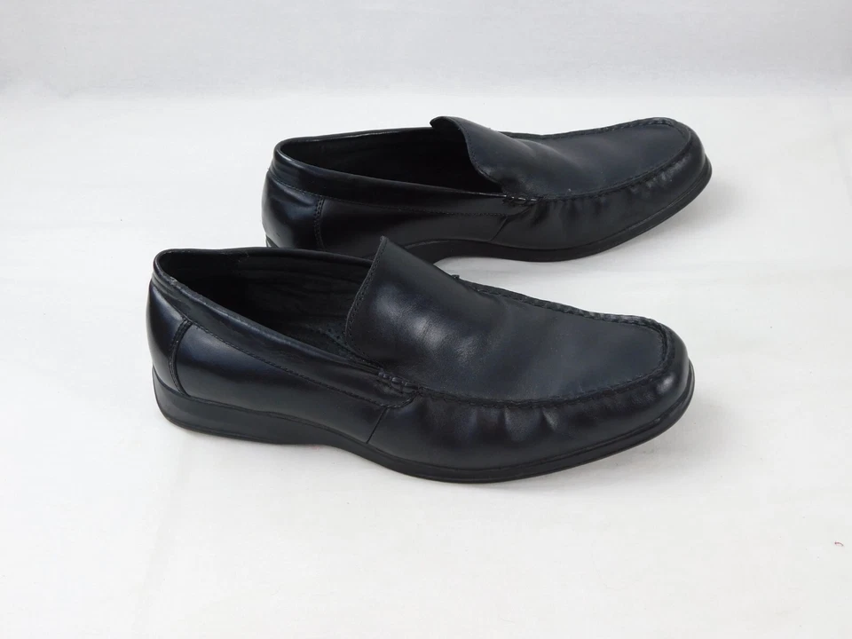 Zapatos mocasines Concepts By Claiborne de charol para hombre talla 10,5 M de cuero Foto 4 de 4