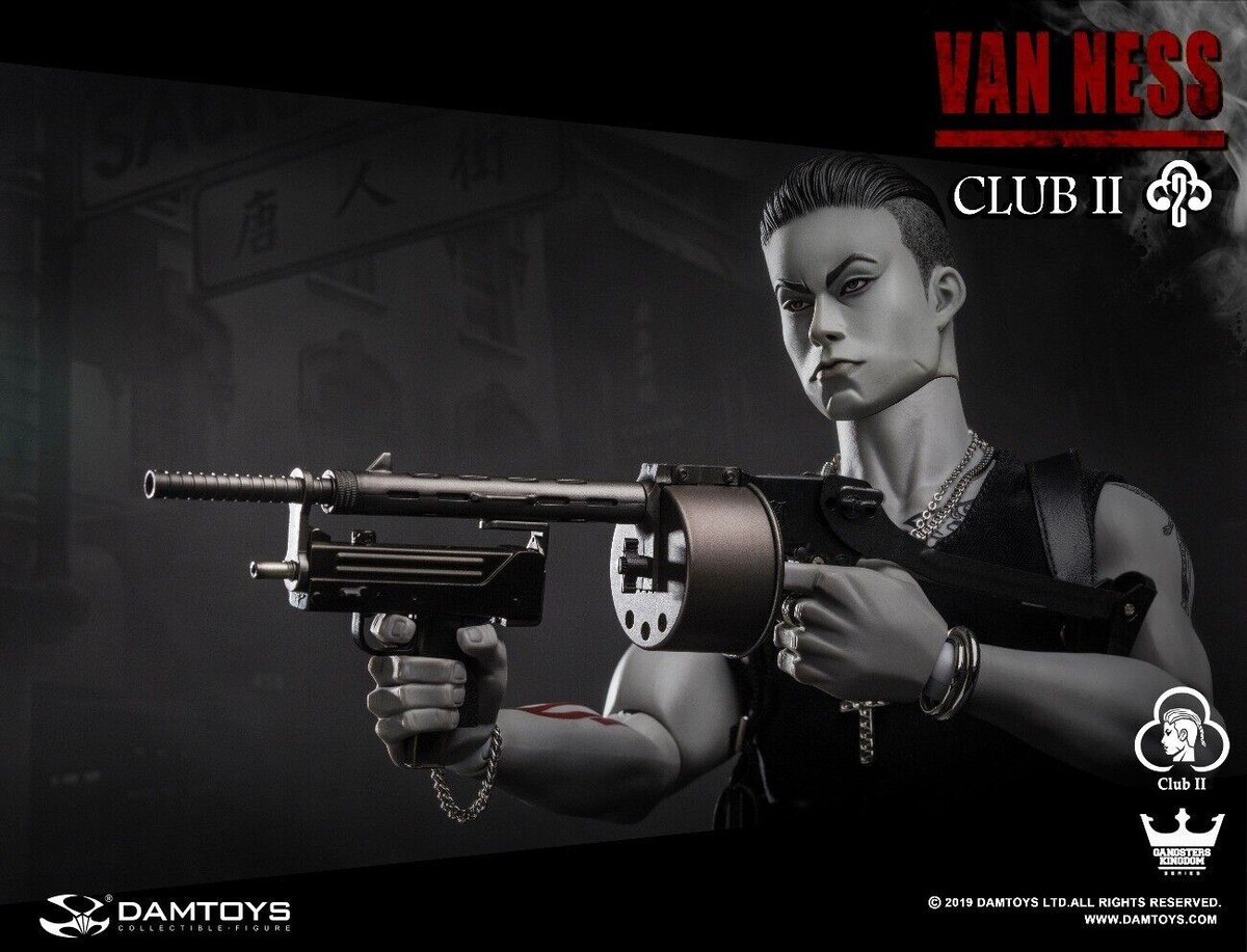 DAM Toys GK017S Gangsters Kingdom Club 2 Van Ness 1/6 Figure