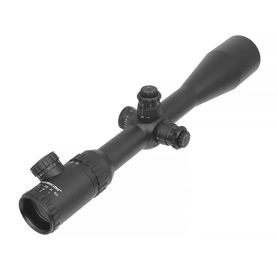 Mira para rifle táctico de caza Visionking 8,5-25x50 enfoque lateral punto mil alcance Foto 3 de 4