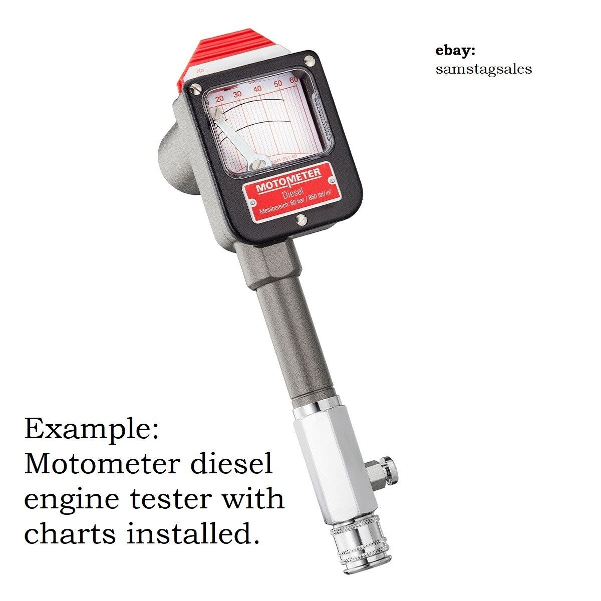 MOTOMETER Part Number 5134125100 Charts - Pack of 25 Diesel MOTOMETER Part Number 5134125100 Charts - Pack of 25 Diesel