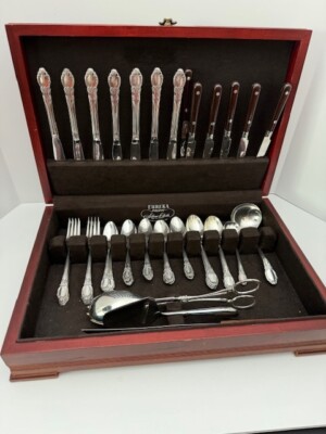 WM Rogers Oneida Park Lane Chatelaine Dowry Flatware Silverware Set PLUS Extras