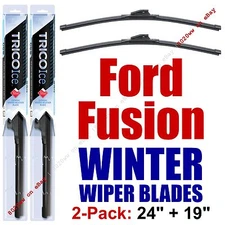 WINTER Wipers 2pk Super-Premium fit 2006-2012 Ford Fusion 35240/35190