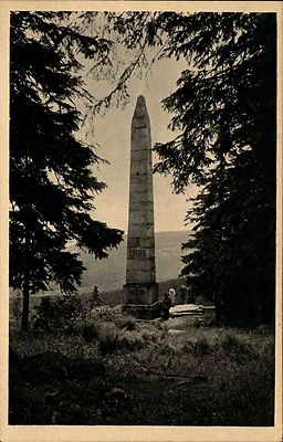 Dreisesselberg Bayern Ansichtskarte ~1910 Stifter Denkmal am Blöckensteinsee