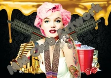 Marilyn Monroe Print Modern Wall Art Poster Print Cover Art