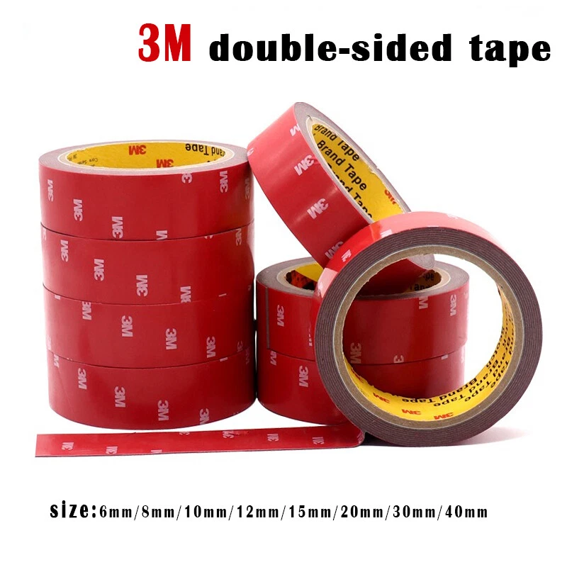 3M VHB Heavy Duty Mounting Double Sided Tape Adhesive Acrylic Foam  6/8/10/12/15/20/30/40/50mm High viscosity For Car Home Office - AliExpress