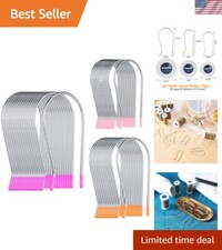 Quality Assorted Hot Roller Clips - Reusable and Versatile Set of 40