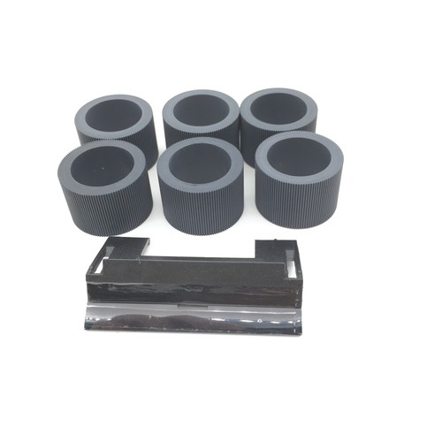 6-Pack Pick Feed Roller Tires + 1 Pad For Kodak I1200 I1300 I1210 I1220 I1310 I1320 Scanners