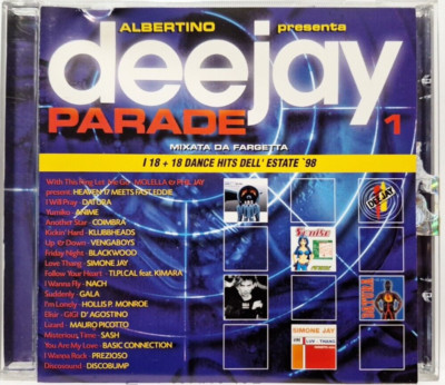CD DEEJAY PARADE Estate 1998 Giorgio Prezioso Molella Picotto Gigi D'Agostino