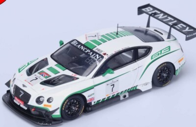 極備品！「ベントレー（Bentley ） GT3 1/43 24H 」Spark 1:43 Bentley Continental GT3 No.7 24H SPA 2015 1/43 • SPARK