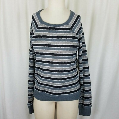 Urban Outfitters Threads 4 Thought Knit Striped Scoop Neck Sweater Womens S NWT