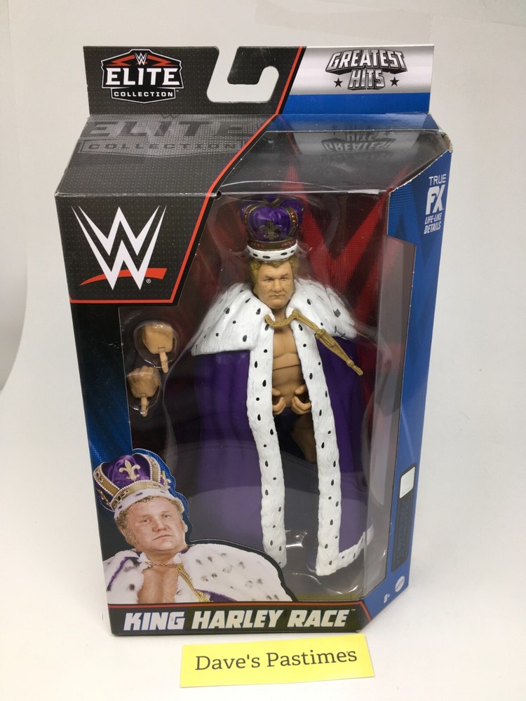WWE Elite Greatest Hits King Harley Race Mattel action figure WCW