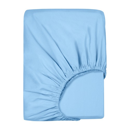 100% Pure Cotton Fitted Sheet Deep Pocket Up To 40CM Luxury Soft Sheet (No Flat) - Picture 2 of 21