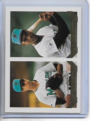 1993 Topps Willie Brown / Matt Peterson Gold Parallel Card