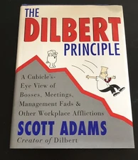 The Dilbert Principle: A Cubicle's Eye View... by Scott Adams, HC/DJ 1st Edition