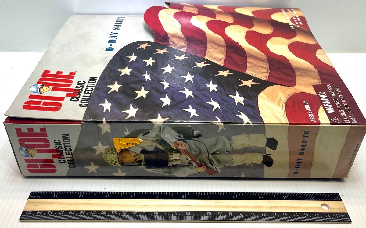 GI Joe •Classic Collection D-Day Salute 🪖 Limited Edition Action