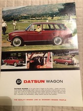 Catalogue brochures et pièces détachées Datsun Nissan PL-411 et WPL-411 1965-1967 - Multi
