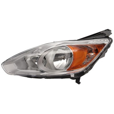 Driver Side Headlight For Ford C-Max 2013-2016 Halogen with Bulb(s) Hybrid SE