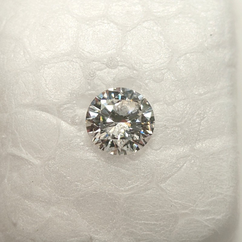 Natural Diamond, 0.20 ct, Approx. 3.7 mm, Jewelry Remover d0016