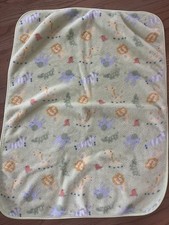 CIRCO Yellow Baby Animal Blanket Jungle Lion Elephant Bird Alligator Zebra