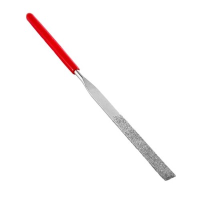 Bund Ende Abrichten Finishing Feile Gitarre Werkzeug Gitarrenbauer StewMac purpurroter Stil 140 mm