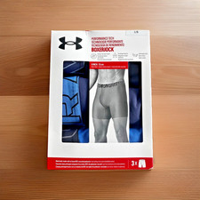 Under Armour Men  s Tech Boxer Briefs 3-Pack Large 6" Performance Underwear