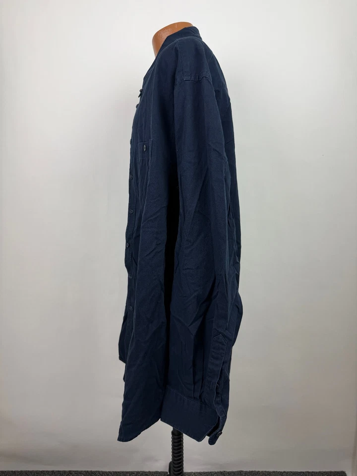 Easy Care 衬衫男式 4XL 高纽扣休闲轻便棉质 Roundtree Yorke — 第 4/4 张图片