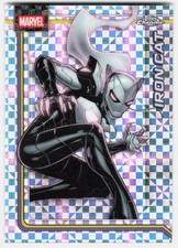 2026 Topps Chrome Marvel X-Fractor Parallel Card #127 | Iron Cat