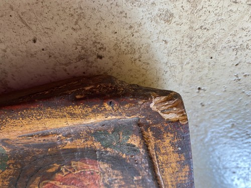 ICONA RUSSA RELIGIOSA GESU' DODICI APOSTOLI La vera vite LEGNO ARTE SACRA XVIII - Foto 18 di 20