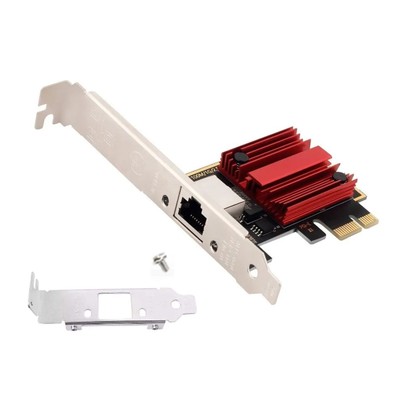 2.5G PCI-E zu RJ45 Netzwerkkarte 2.5Gbps Gigabit Ethernet Lan Controller Adapter