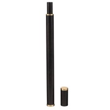Black Wooden Incense Tube Holder Storage Container for Incense Sticks Home
