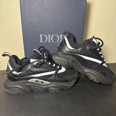 Dior B22 Black Reflective Mens Sneakers Mens Size 41 Comes With Dustbag & Laces