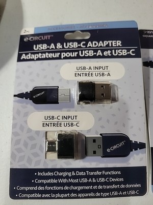 4-Pack USB-C to E-Touch/E-Circuit Adapter - 8 pcs Total for Charging & Data Sync