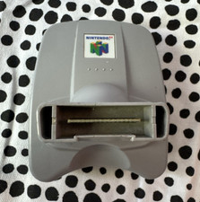 Nintendo 64 Transfer Pak NUS-019 Controller Attachment for N64/Game Boy Gray