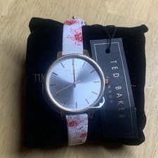 Image of New In Box Genuine Ted Baker Ladies Pink Floral Watch TE50272002