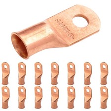 SELTERM 15pcs 2/0 AWG 5/16" Stud UL Heavy Duty Battery Terminal Connectors, ...