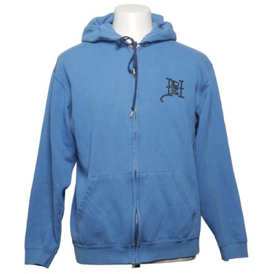 Ed Hardy, Kapuzenpullover, Größe: L, Blau, Baumwolle/Polyester, Einfarbig #D3s