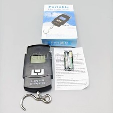 Portable Fish Scale Travel LCD Digital Hanging Luggage Electronic 110lb/50kg