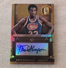 Panini 2013-14 Gold Standard Mother Lode Autographs David Thompson Auto #50 /299