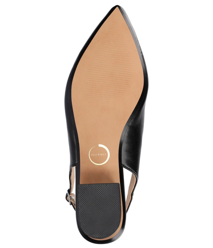 Zapatos de salón Journee Sylvia para mujer con tacón ancho talla 9W NUNCA USADOS Foto 4 de 4