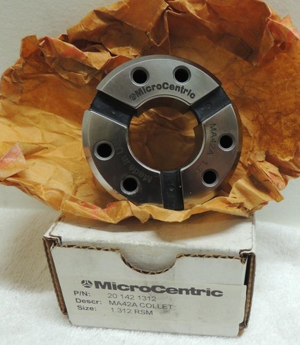 MicroCentric MA42A Collet  1.312 RSM  [P/N 20 142 1312] ~ EUC - Picture 1 of 5