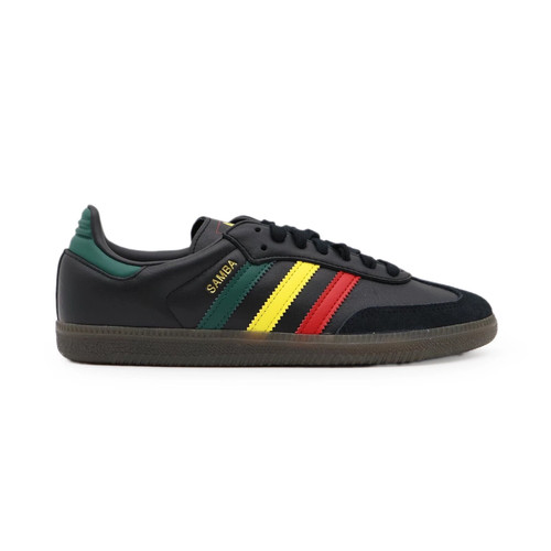 IH3119 adidas Originals Samba OG Rasta Core nero verde giallo rosso (uomo) - Foto 3 di 10