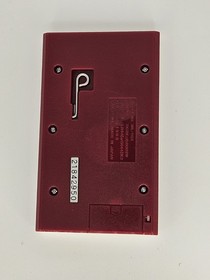 [ML-102] Mario's Cement Factory Game & Watch. Tested! Vintage! BATTERY COVER!