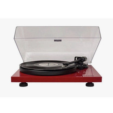 Pro-Ject Debut Red Turntable Belt Drive Stereo RCA 33.3/45RPM Record P