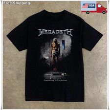 Megadeth Countdown To Extinction Thrash Metal Album Tee