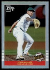 2019 Donruss Optic Highlights Holo #3 Sean Manaea - BB