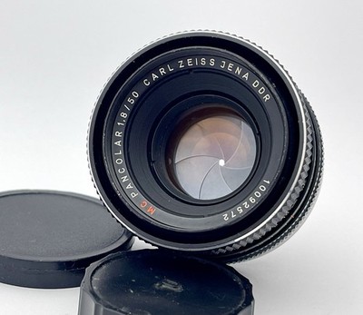 Carl Zeiss Jena DDR Ref MC Pancolar f/1.8 50mm Lens M42 Mount Full Frame Exc