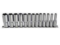 BlueSpot Metrisch 1Cm Drive Tief SteckschlüSsel-Satz 13 Teile Einzel Sechskant B