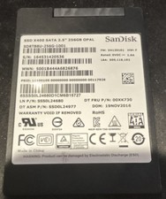 SanDisk X400 256GB 2.5" SATA Internal SSD OPAL SD8TB8U-256G-1001