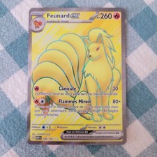 Carte Pokémon : Feunard EX 186/165 Ecarlate Violet 151 Française NEUF