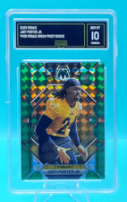 2023 Panini Mosaic #335 JOEY PORTER JR. Mosaic Green Prizm RC - GMA GEM MT 10